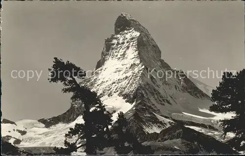 Zermatt VS Riffelalp mit Matterhorn Kat. Zermatt
