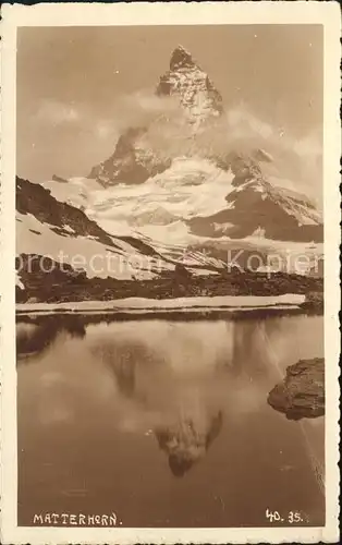 Matterhorn VS mit Bergsee Kat. Matterhorn