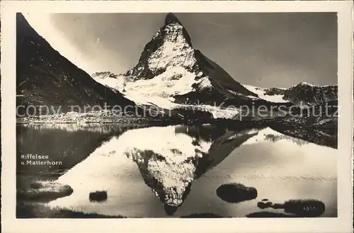 Matterhorn VS Riffelsee Kat. Matterhorn