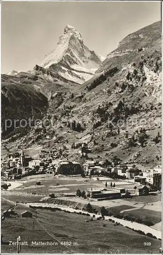 Zermatt VS mit Matterhorn Kat. Zermatt