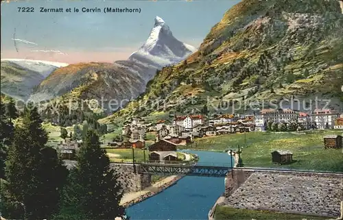 Zermatt VS mit Matterhorn Kat. Zermatt