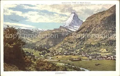 Zermatt VS mit Matterhorn Kat. Zermatt