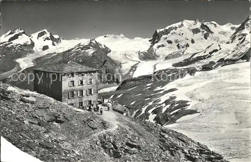 Zermatt VS Belvedere Rimpfischhorn und Monte Rosa Kat. Zermatt