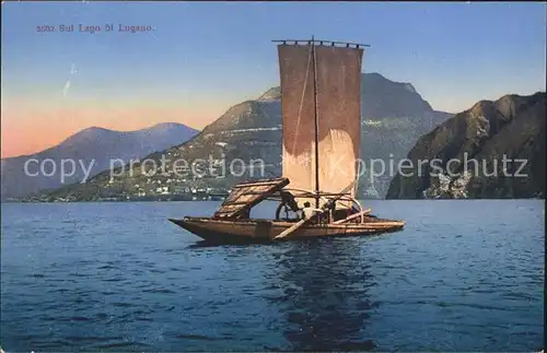 Lago di Lugano Segelboot Kat. Italien