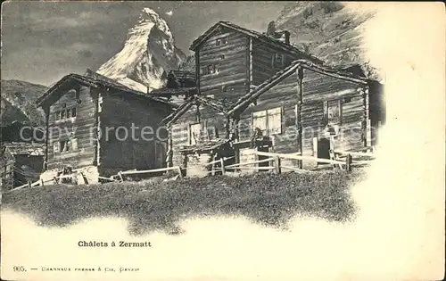 Zermatt VS Chalets mit Matterhron Kat. Zermatt