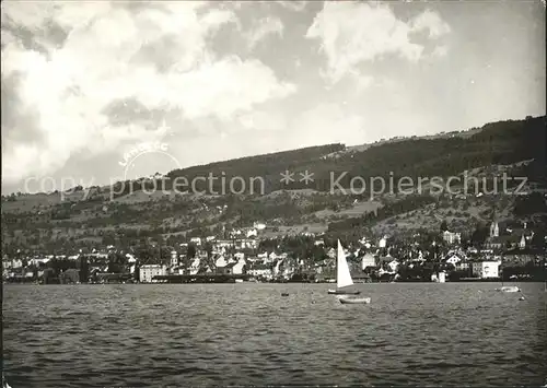 Rorschach Bodensee am Bodensee mit Blick auf die Landegg / Rorschach /Bz. Rorschach