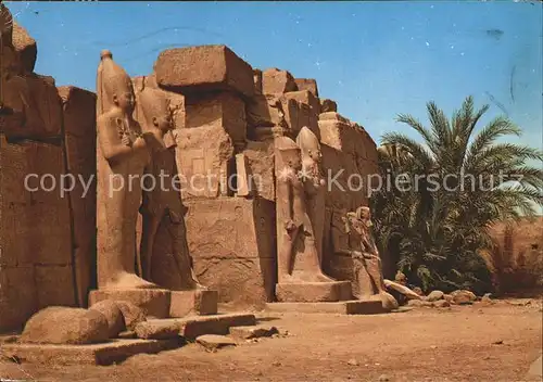 Karnak Egypt Temple Karnak Tempel Kat. 