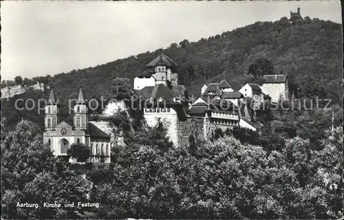 Aarburg AG Kirche und Festung Kat. Aarburg