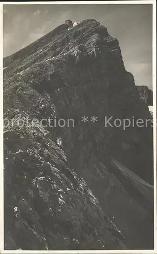 Saentis AR mit Berghaus Kat. Saentis