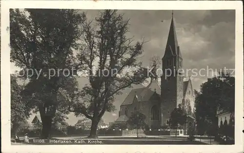 Interlaken BE Kath Kirche Kat. Interlaken