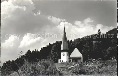 Wengen BE Kirche Kat. Wengen