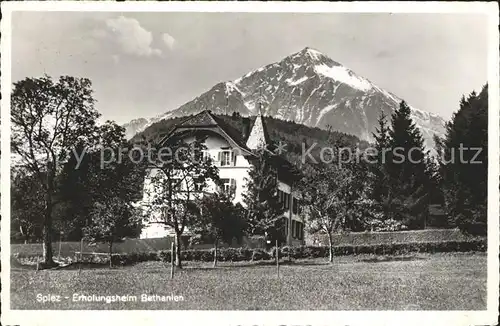 Spiez BE Erholungsheim Bethanien Kat. Spiez