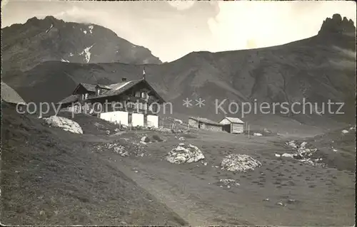 Adelboden Berghotel Entschligenalp Grosslonner Tschingelochthorn Kat. Adelboden