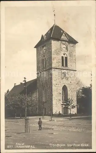 Trondhjem Kirke Kirche Kat. Trondheim Norwegen