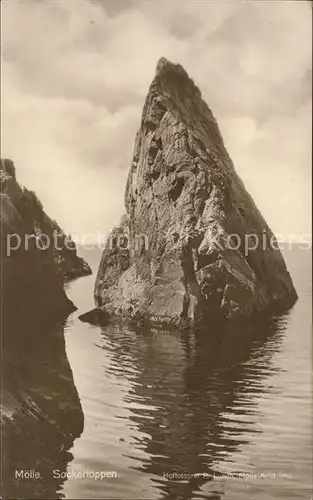 Moelle Sockertoppen Felsen Kueste Kat. Schweden