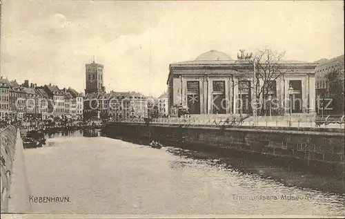 Kobenhavn Thorwaldsens Museum Kanal Kat. Kopenhagen