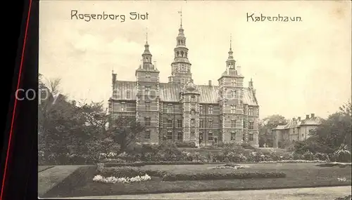 Kobenhavn Rogenborg Slot Schloss Kat. Kopenhagen