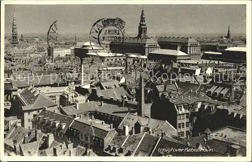 Kobenhavn View of the city Kat. Kopenhagen