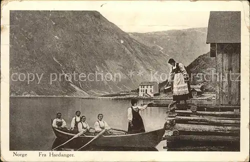 Norge Norwegen Fra Hardanger Boot Kat. Norwegen