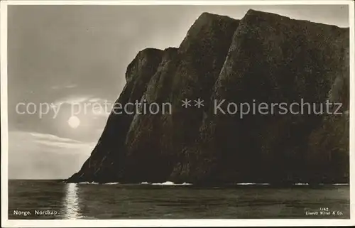 Nordkap Norge Abendstimmung Kat. Norwegen