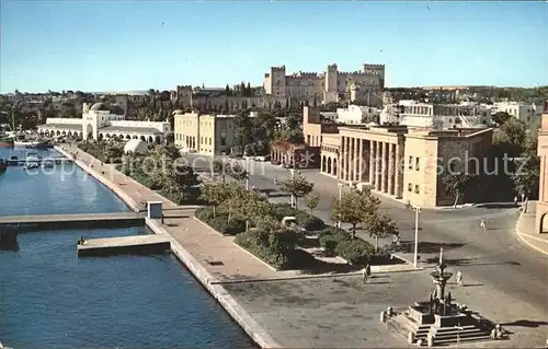 Rhodos Rhodes aegaeis Mandraki Kat. 