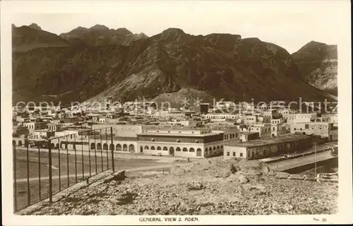 Aden General view Kat. Jemen