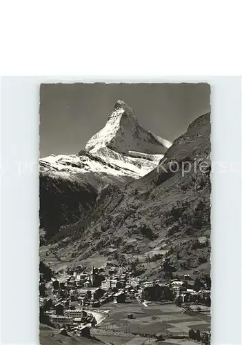 Zermatt VS mit Matterhorn Kat. Zermatt