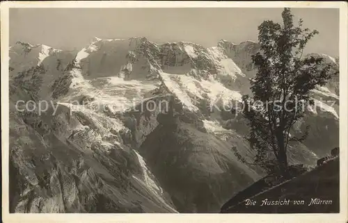 Muerren BE Aussicht Kat. Muerren