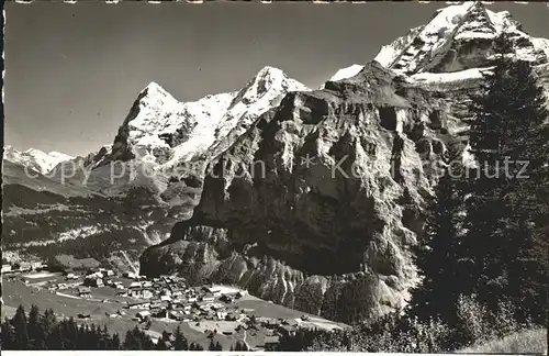 Muerren BE Eiger Moench Jungfrau Kat. Muerren