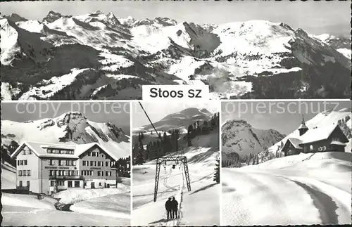 Stoos SZ Alpenpanorama Sport und Ferienhaus Alpenblick Skilift Kapelle Kat. Stoos
