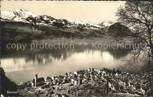 Gersau Vierwaldstaettersee Panorama /  /