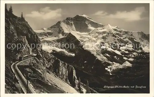 Schynige Platte Bahn mit Jungfrau Kat. Eisenbahn