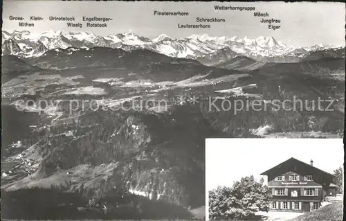 Hoernli Kulm Wahrzeichen des Toesstals Kat. Hoernli