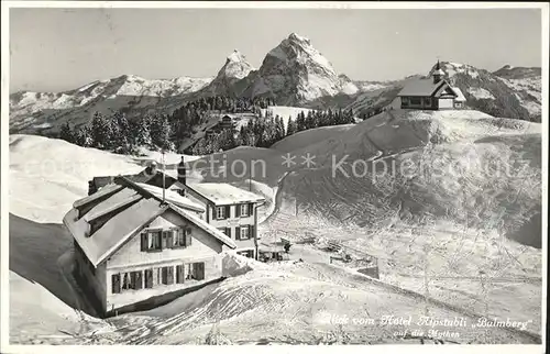 Stoos SZ Hotel Alpstubli Balmberg Kat. Stoos