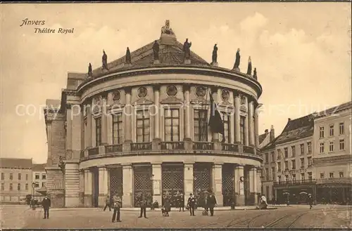 Anvers Antwerpen Theatre Royal Theater Kat. 