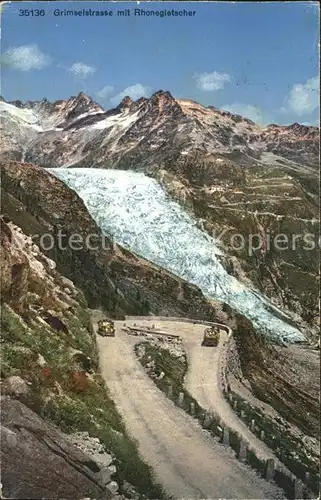 Grimsel Pass Grimselstrasse Pass / Grimsel /Rg. Innertkirchen