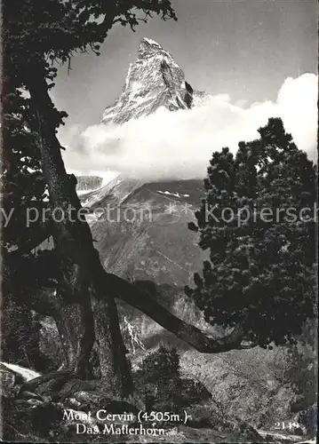 Matterhorn VS Mont Cervin Kat. Matterhorn