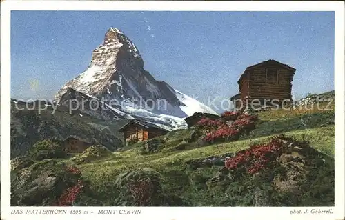 Matterhorn VS Mont Cervin Kat. Matterhorn