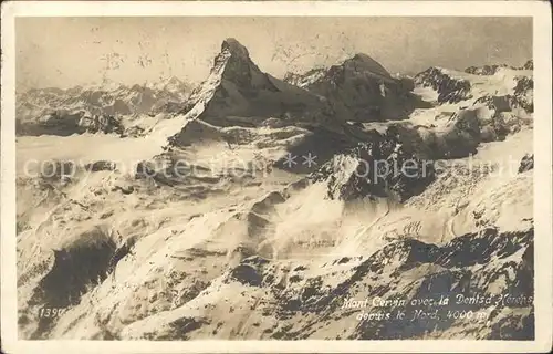 Mont Cervin Berg Schnee Kat. Matterhorn
