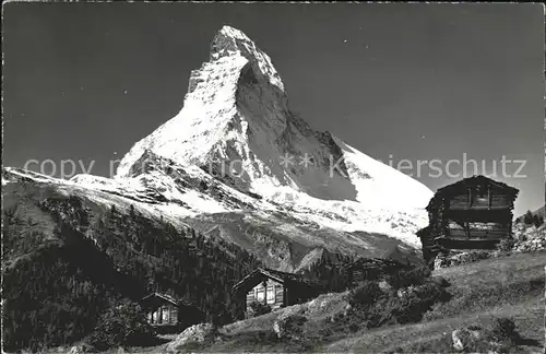 Zermatt VS Winkelmatten und Matterhorn Kat. Zermatt