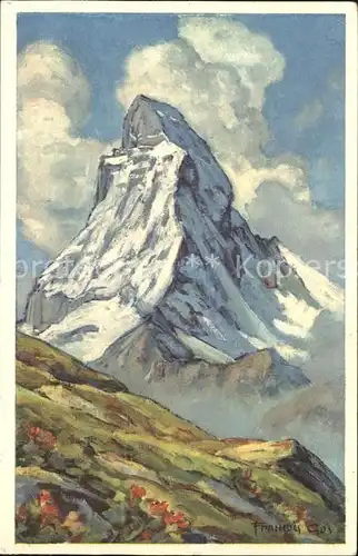 Mont Cervin Riffelalp Kat. Matterhorn
