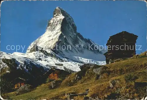 Zermatt VS Matterhorn Winkelmatten Kat. Zermatt