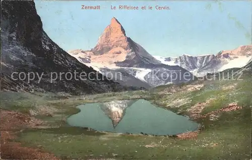 Zermatt VS Riffelsee Kat. Zermatt