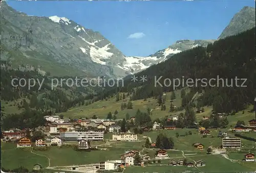 Leukerbad Loeche les Bains Balmhorn Gitzifurgge Kat. Loeche les Bains