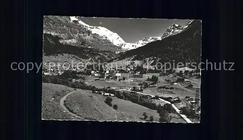 Leukerbad Balmhorn Gitzifurgge Ferdenrothorn Kat. Loeche les Bains