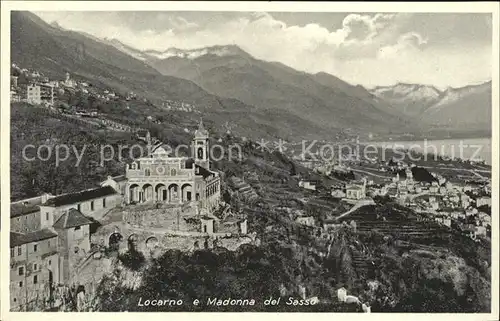 Locarno Madonna del Sasso Lago Maggiore / Locarno /Bz. Locarno