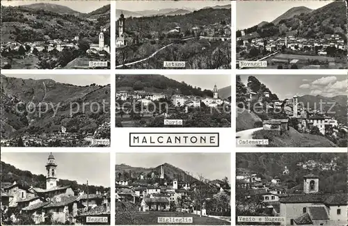 Malcantone Ticino Ansichten /  /Malcantone