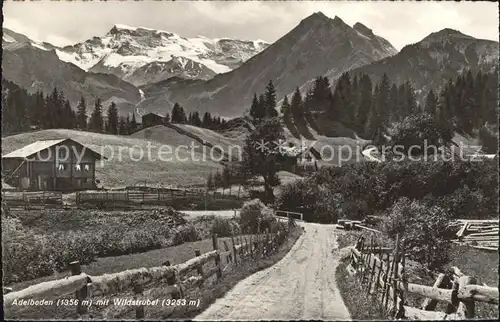 Adelboden mit Wildstrubel Kat. Adelboden