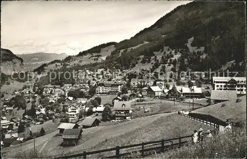 Wengen BE Panorama Kat. Wengen