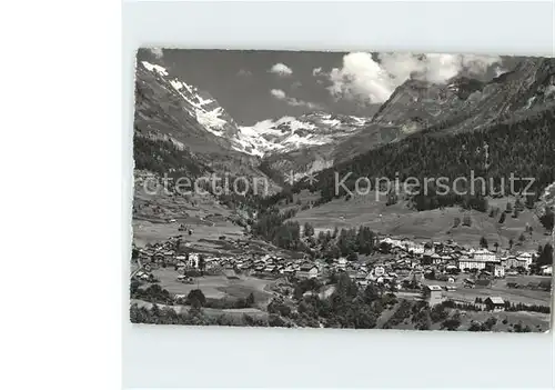 Leukerbad Balmhorn Ferden Rothorn Maijinghorn Kat. Loeche les Bains